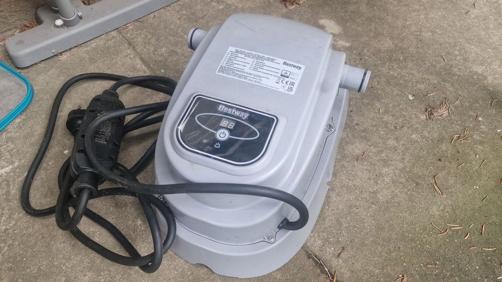 Basen stelażowy bestway 457x107 + podgrzewacz wody Flowclear+ gratisy