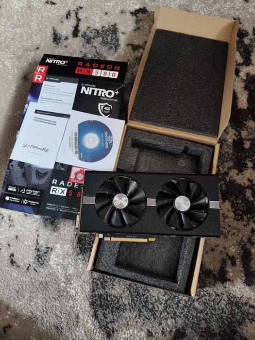 Sapphire rx580 4gb+