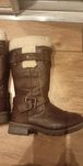 Buty górskie skórzane dziewczynka rozmiar 30