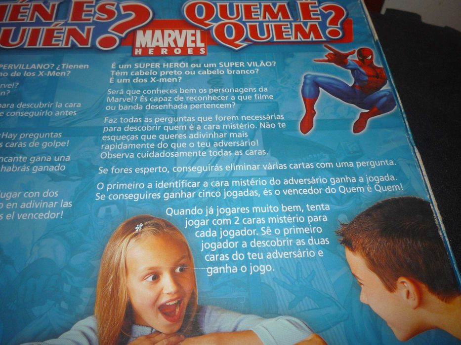 Jogo "Quem é quem?" (Marvel): 1 euro