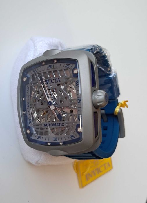 Новинка Мужские часы Invicta S1 Rally Skeleton Diablo Titanium Automat