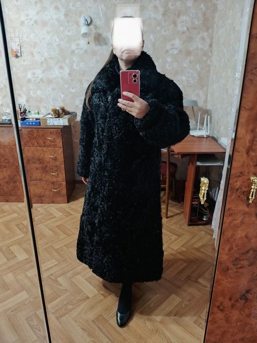 Шуба из каракуля