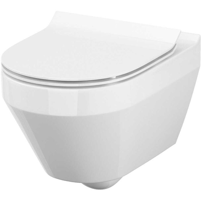 Miska WC wisząca + deska slim, CleanOn