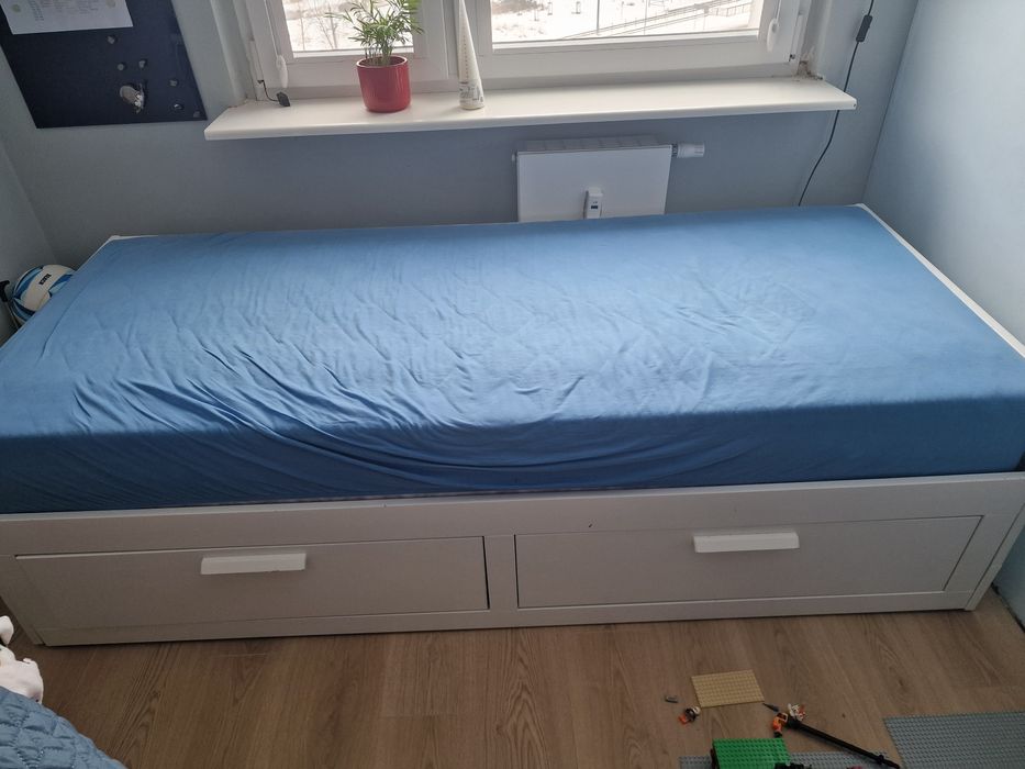 Łóżko 80x200 z szufladami, bez materaca