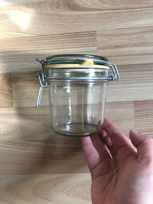 Pusty słoik wek z gumką 500ml przetwory miód