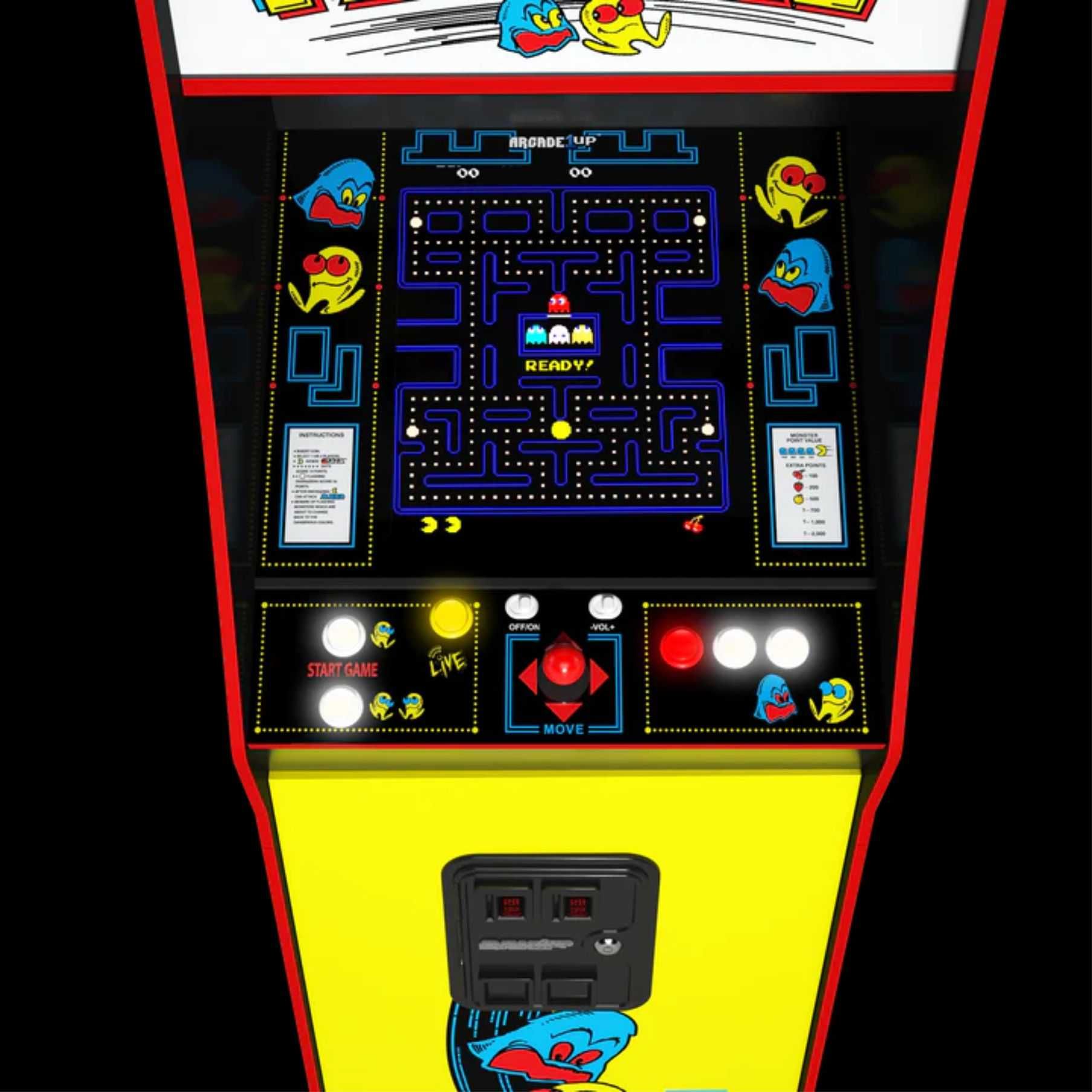 "Pac-Man"  Máquina de Jogos (Arcade) - Novas