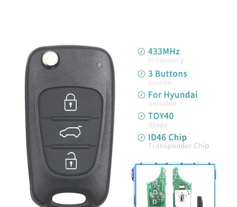 CHAVES COMPLETA PARA HYUNDAI I30 IX35