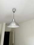 lampa sufitowa wisząca srebrna