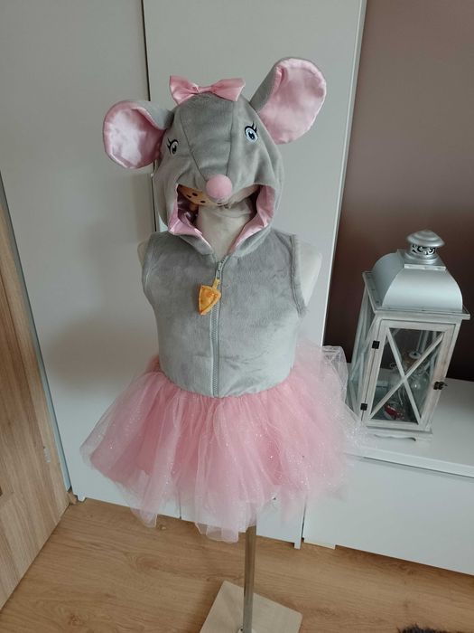 NOWY strój karnawałowy MYSZ MYSZKA kostium przebranie 98/104 (267)