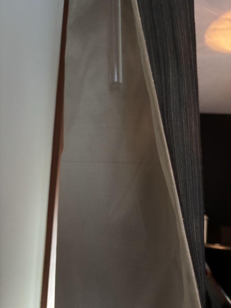 Cortinados organza dupla face