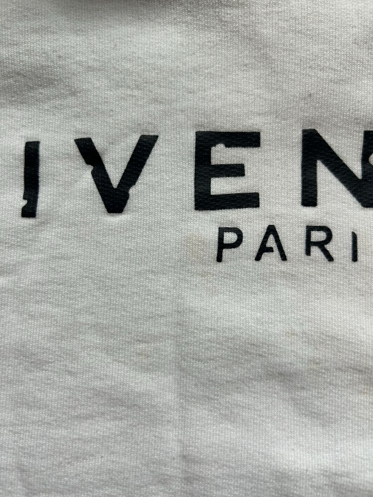 Givenchy Paris hoodie bluza biała