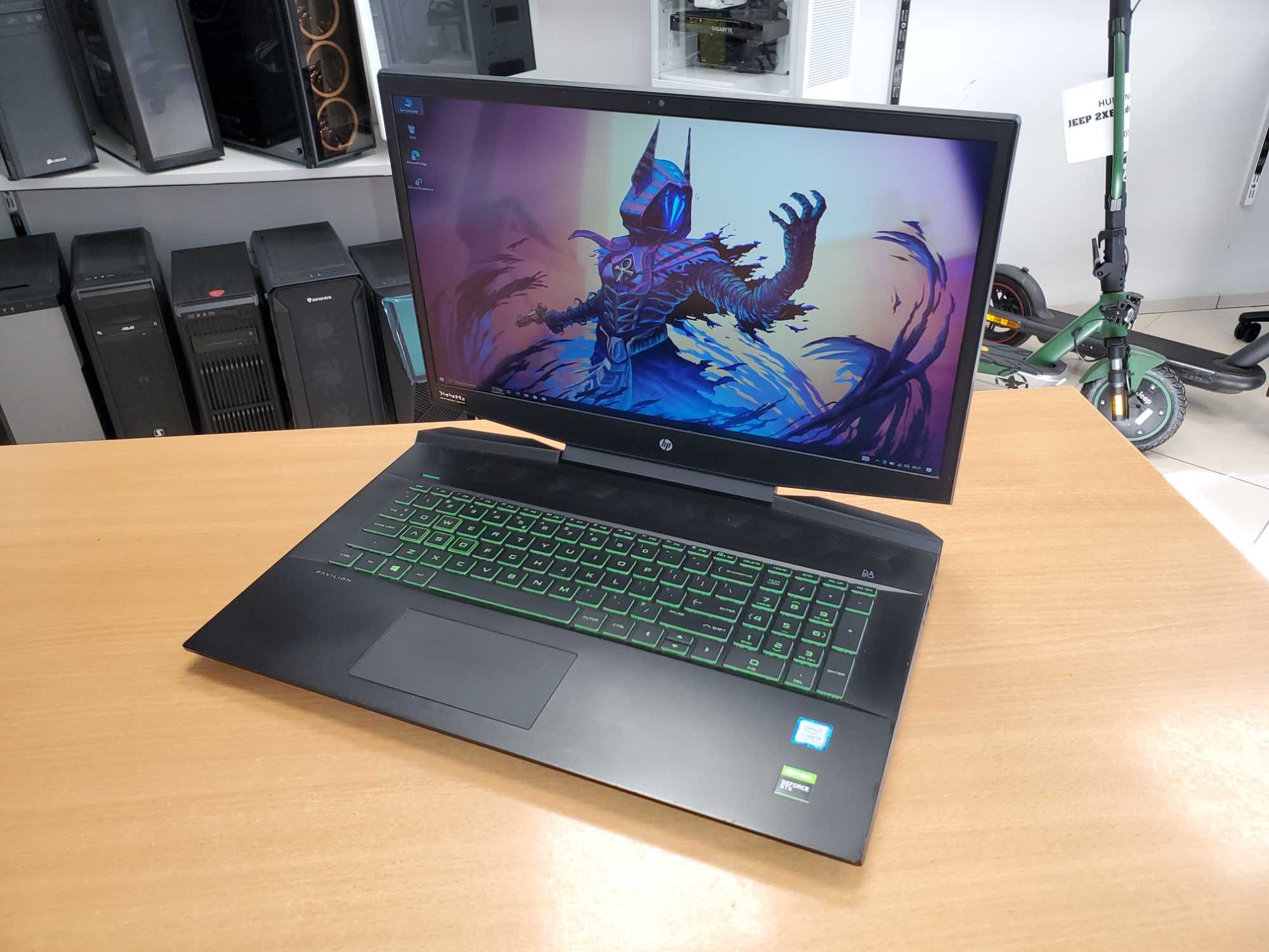 Laptop HP 17 144HZ 17" i5 16GB GTX 1660 Ti 6GB Gwarancja