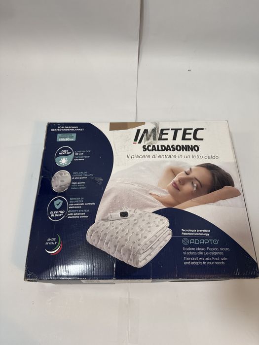 Mata grzewcza Imetec BAWEŁNA Adapto, koc elektryczny 150 x 80 cm