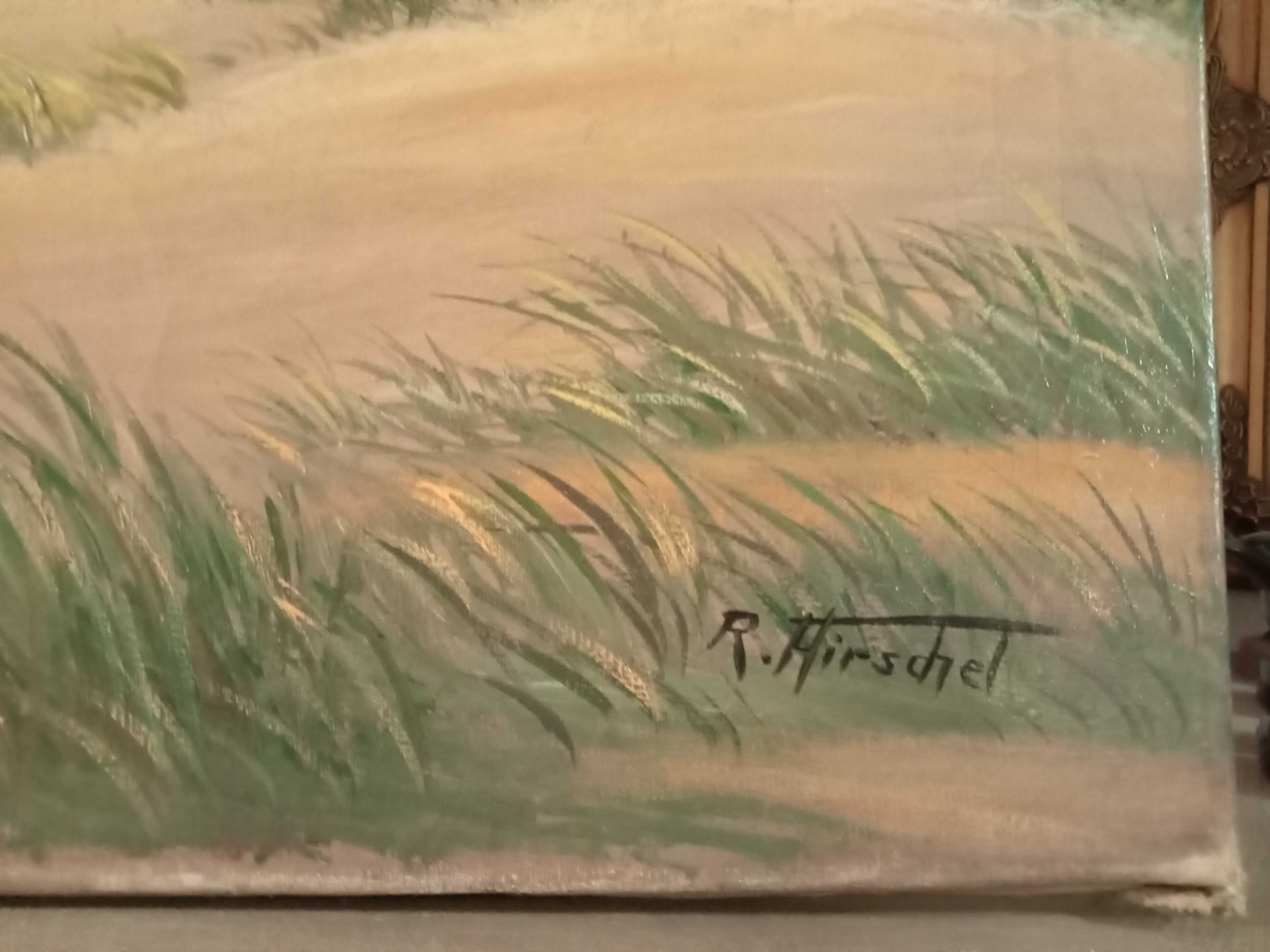 Obraz olejny Rudolf Hirchel
