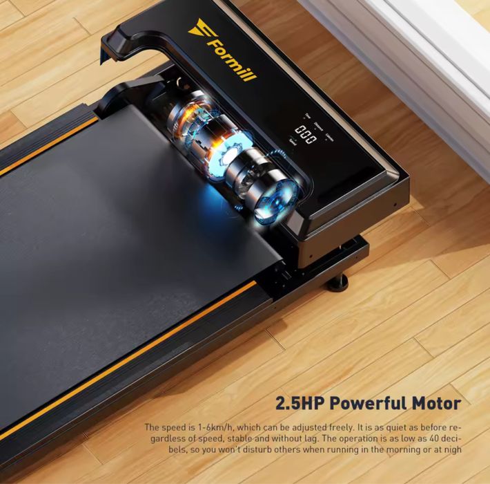 Bieżnia elektryczna domowa Przenośna i kompaktowa