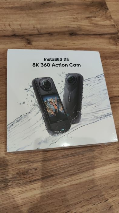 Insta360 X5 Kamera sportowa 360 stopni 8K HDR 4K 5,7K Nowa