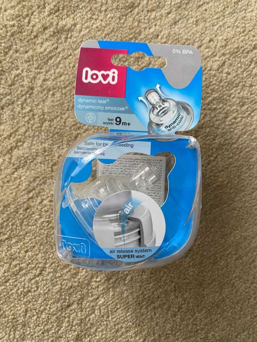 NOWY smoczek dynamiczny Lovi 9+