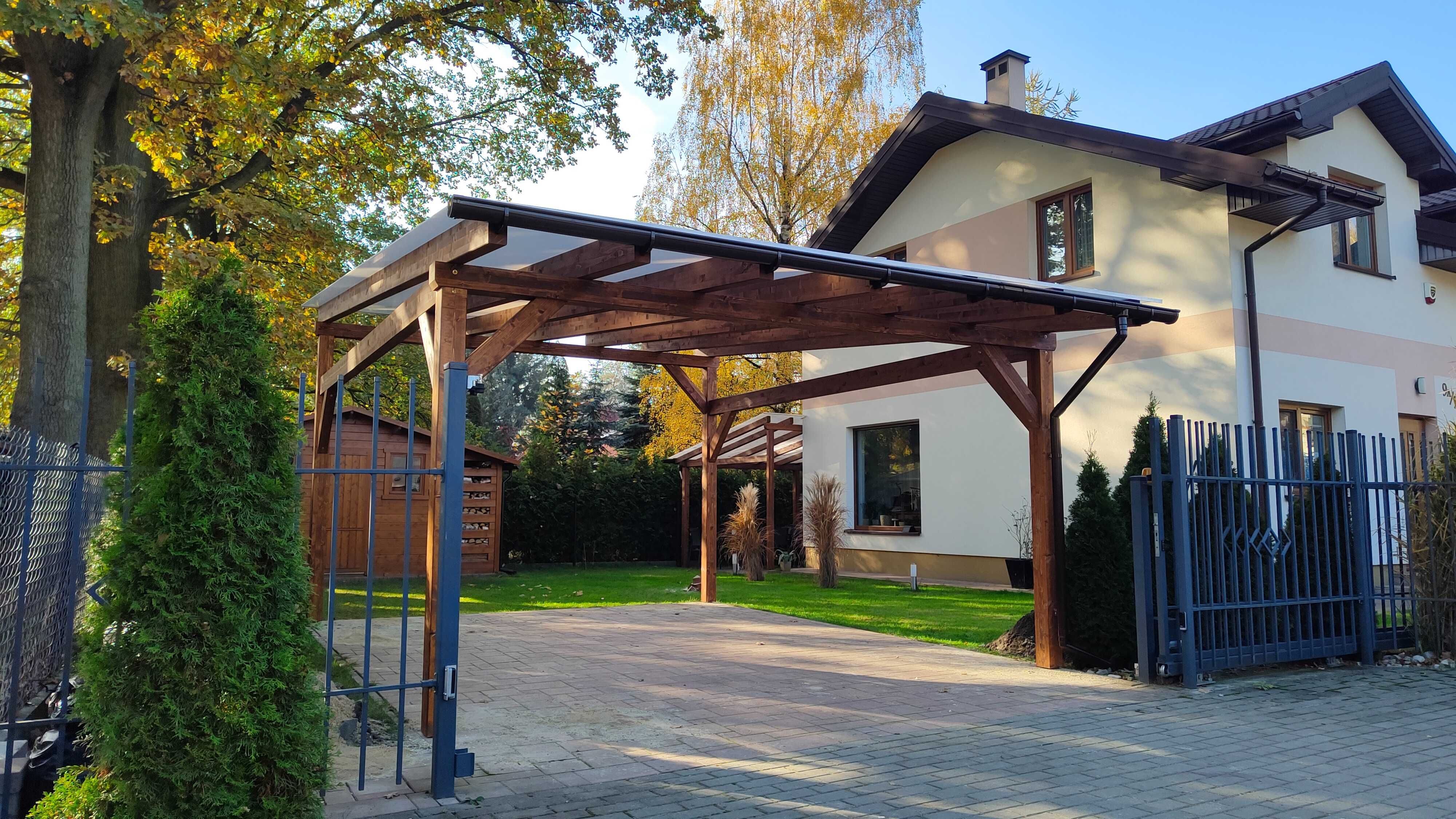 Wiata, carport, zadaszenie