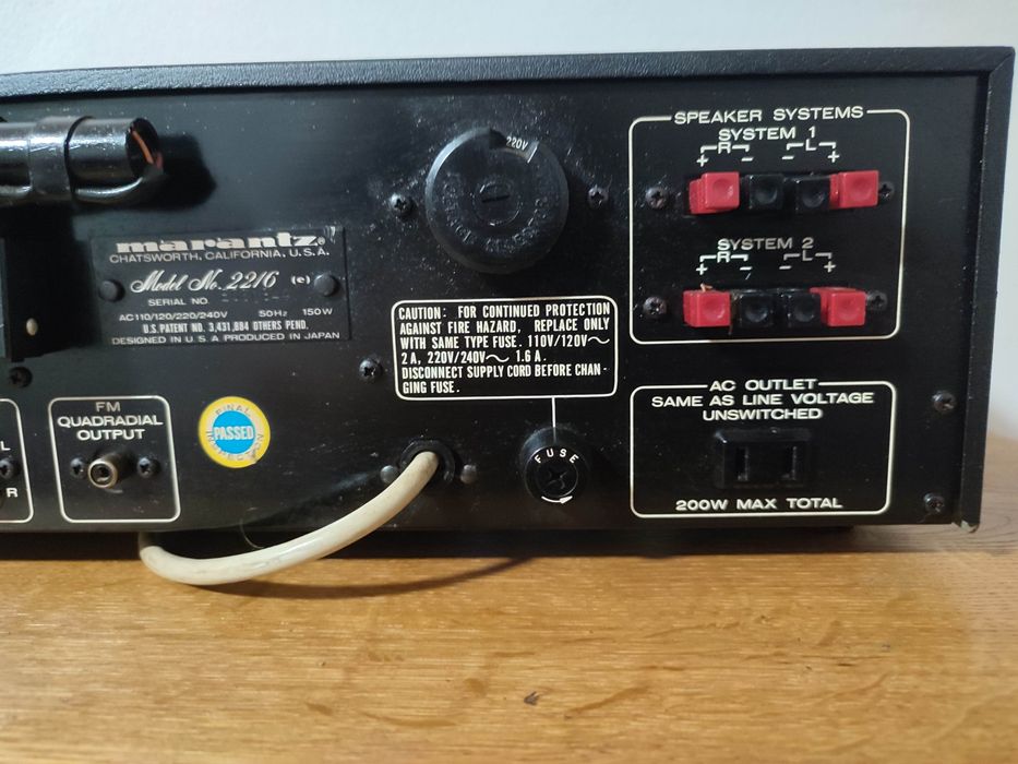 WYPRZEDAŻ! Amplituner Marantz 2216 ,ładny i sprawny