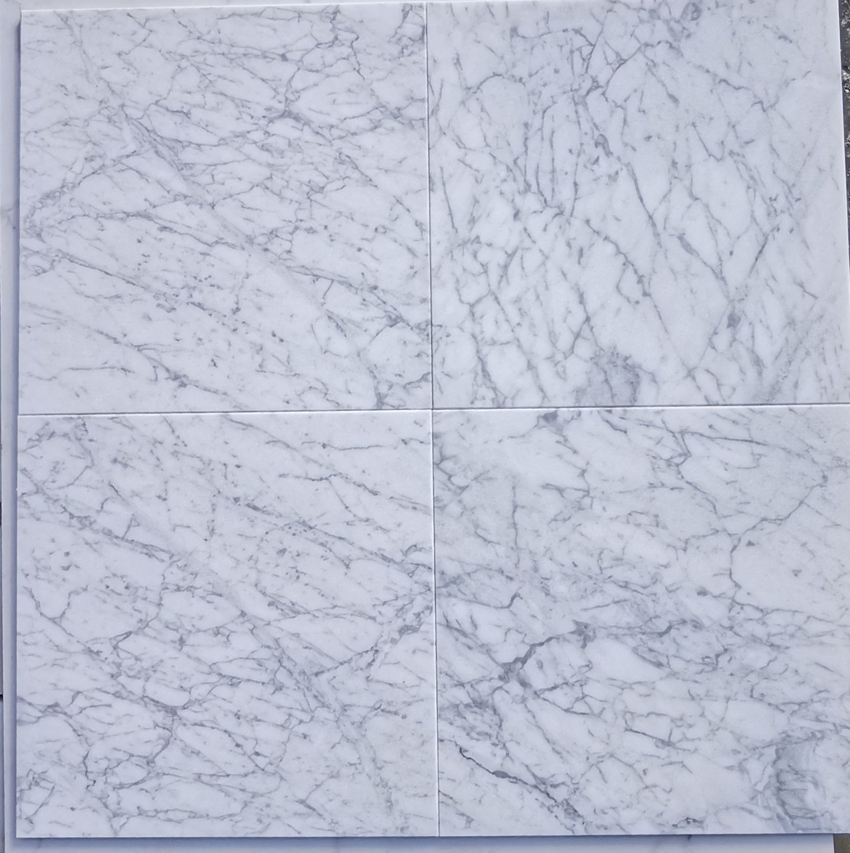 Płytki marmurowe Bianco di Carrara 30.5x30.5x1 oraz 30.5x61x1