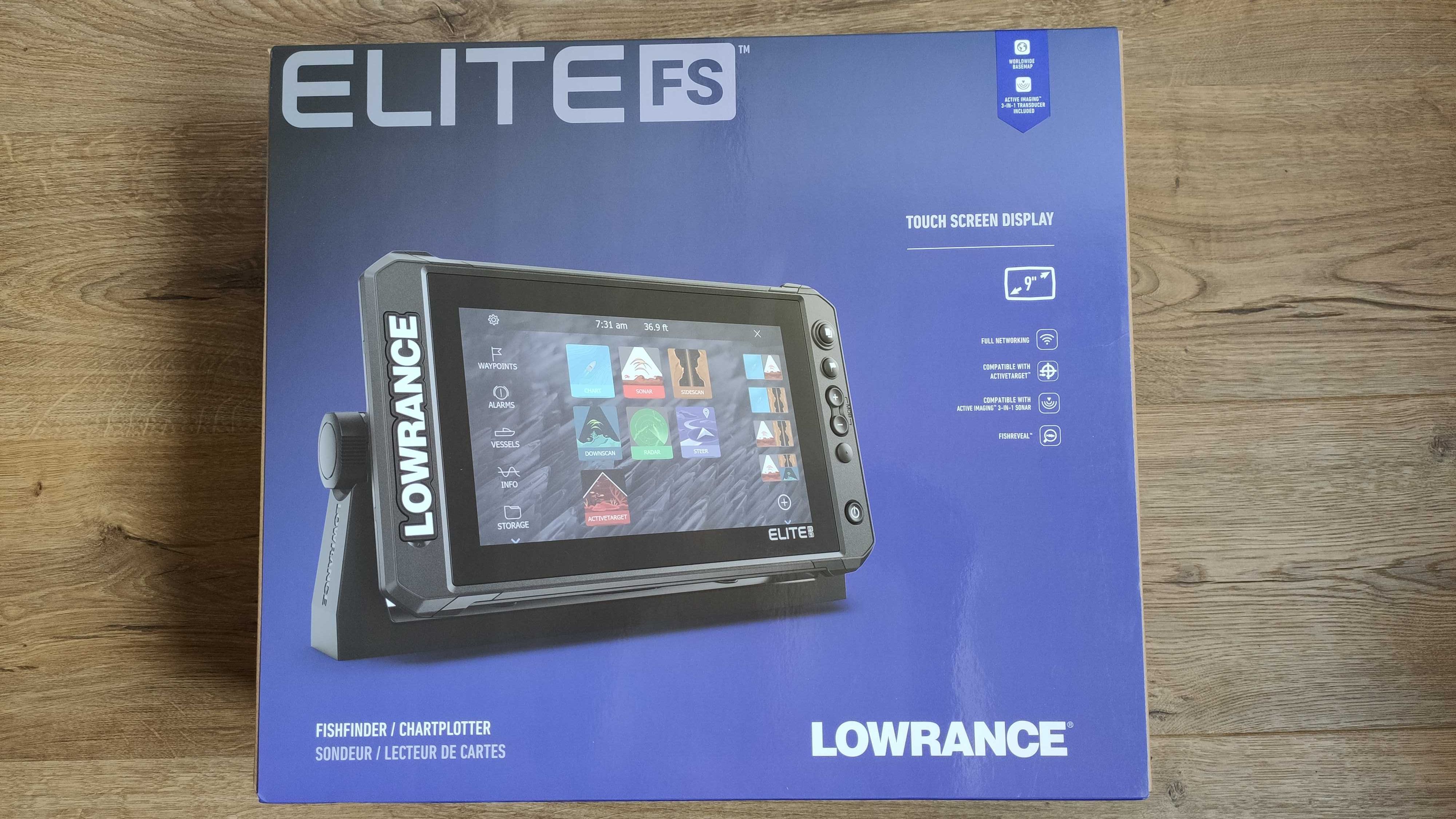 Эхолот картплотер б.у. Lowrance Elite 9 FS