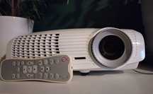 PROFESJONALNY Projektor OPTOMA HD25 full HD rzutnik do kina plus ekran