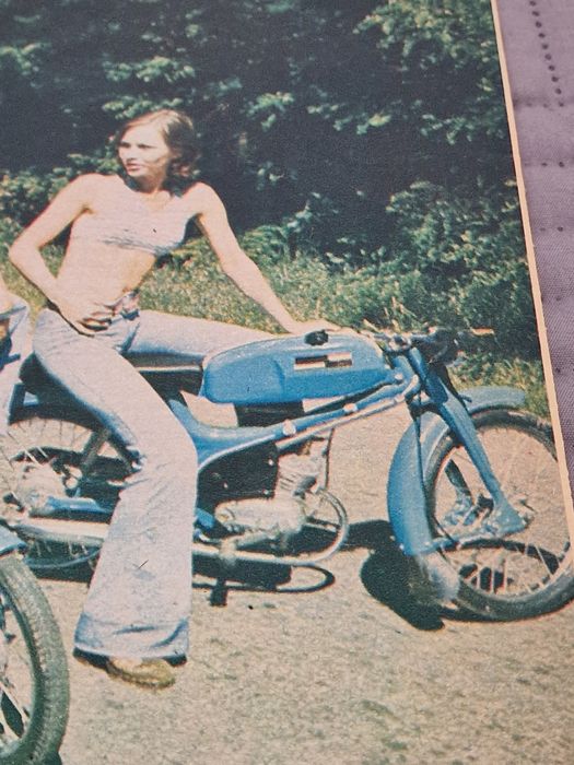 Oryginalny plakat motorowerów Romet ZZR Komar Polmo Polmozbyt 1975