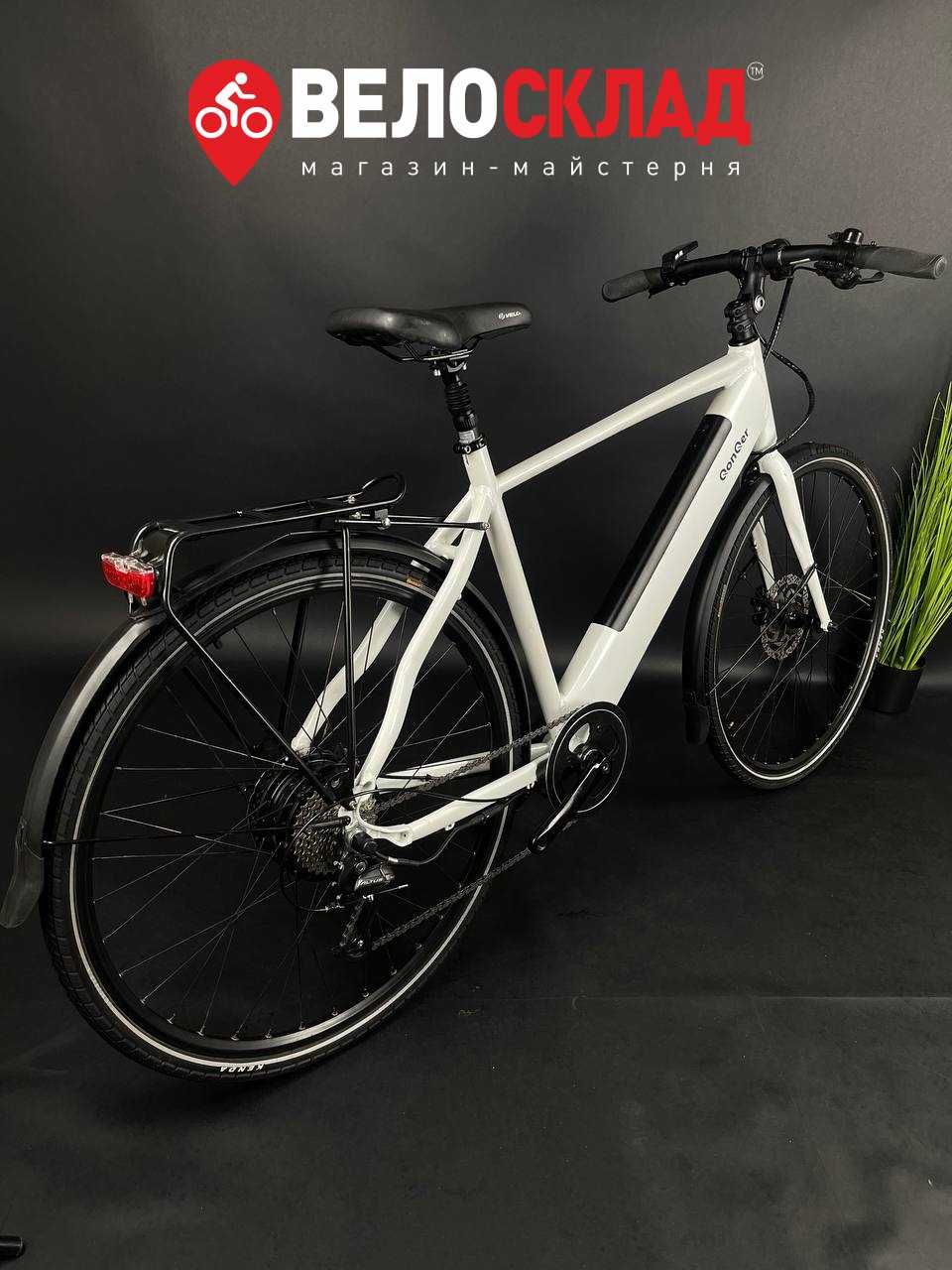 Електровелосипед QonQuer 28 M (e-bike, гібрид, міський)
