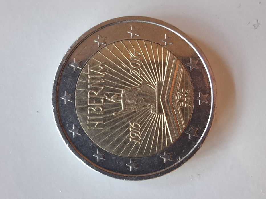 Moeda 2 Euros - Irlanda 2016 - Hibernia