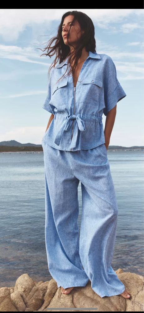 Костюм Zara льняний оригінал