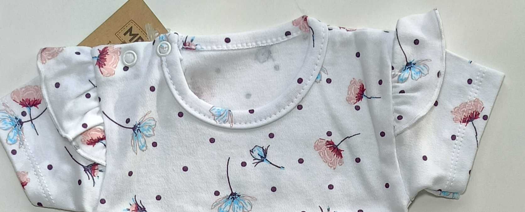 Body MROFI krótki rękaw W GAŁĄZKACH rozmiar 68 cm