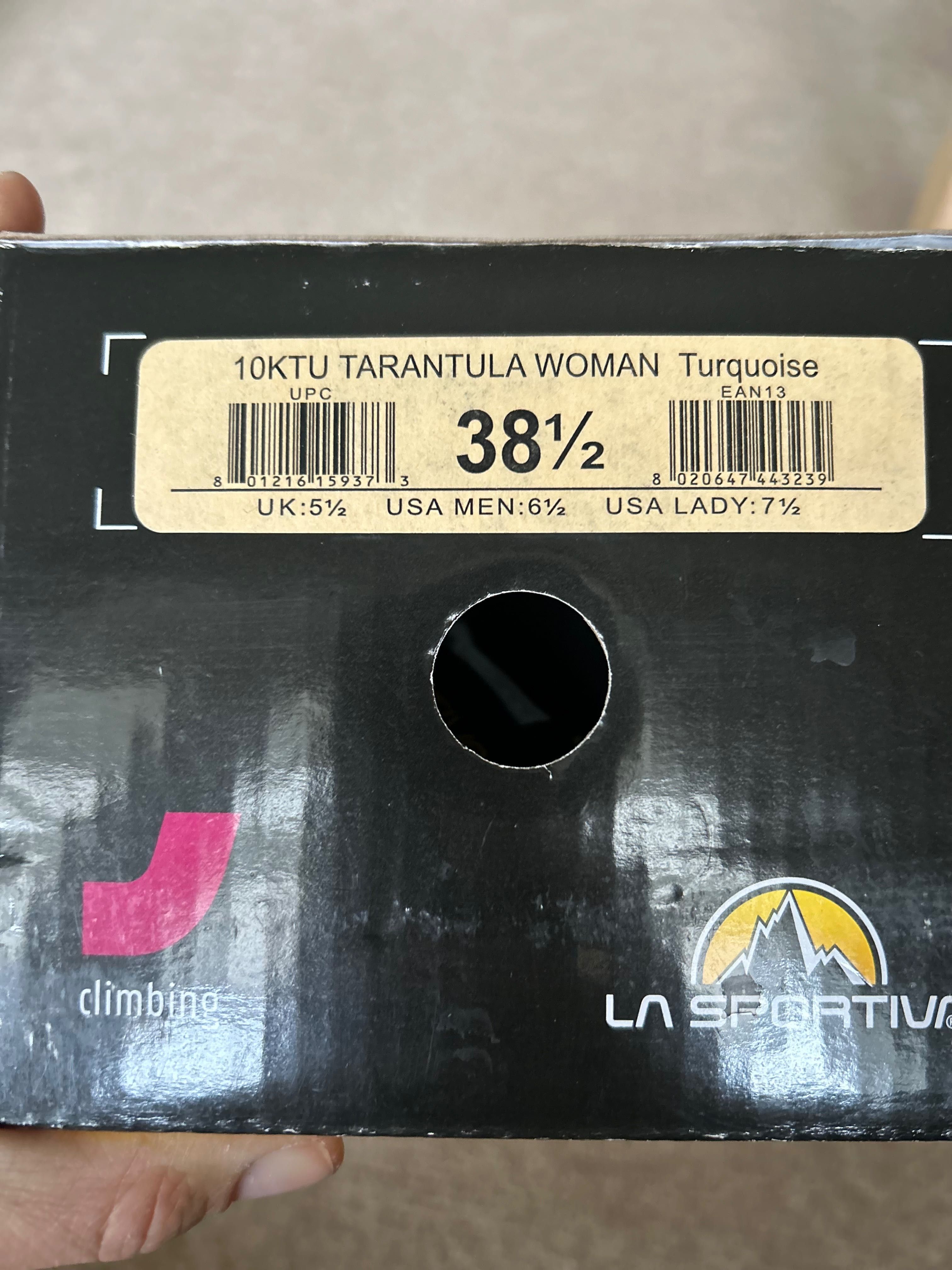 Buty do wspinaczki - La Sportiva Tarantula, 38,5, turkusowe