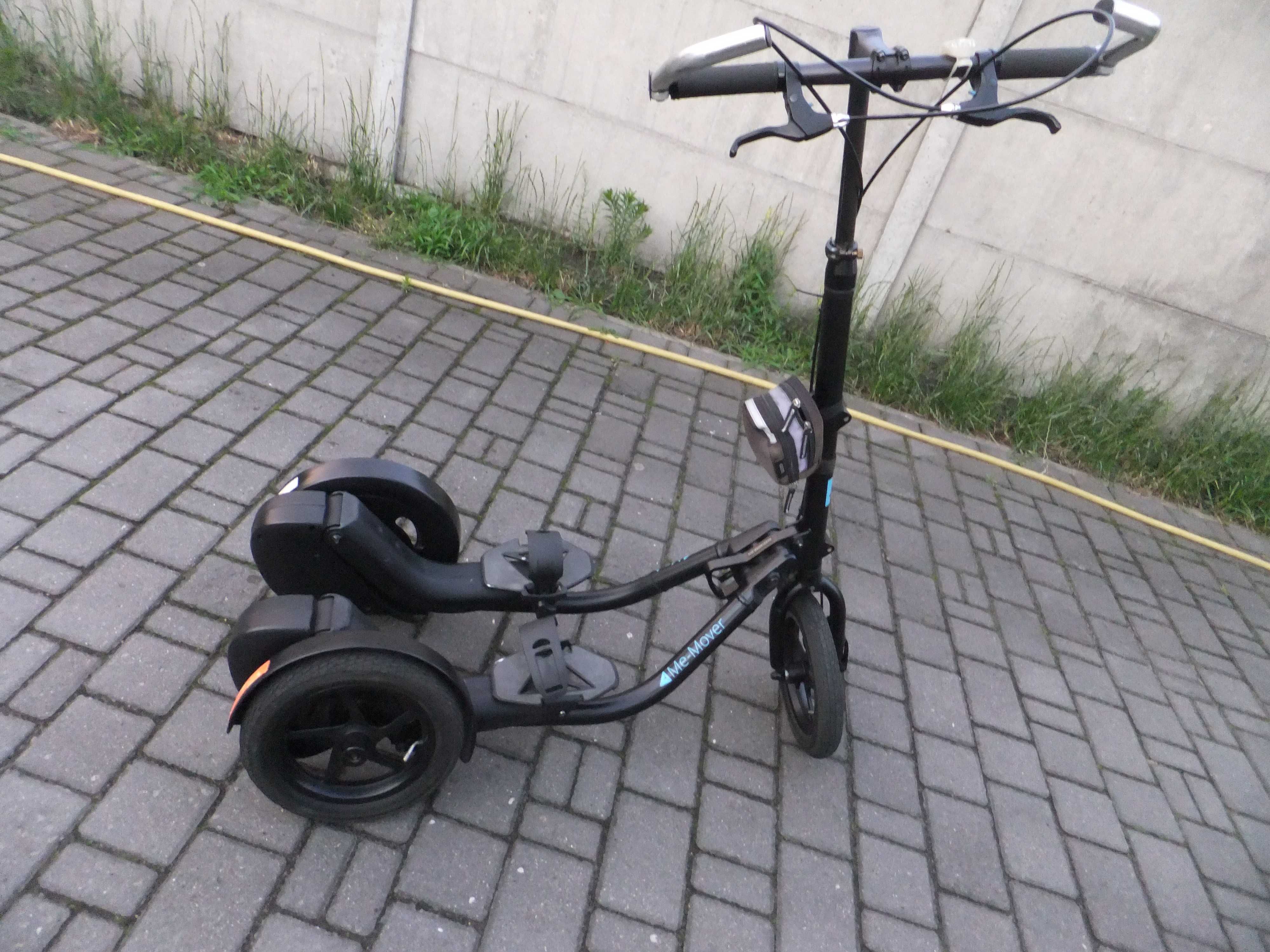 ME-MOVER Trójkołowiec 3w1  rower stepper hulajnoga - składany