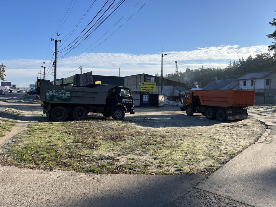 Доставимо Раствор Суміш Чернозем Пісок Щебінь Отсев Вивозимо мусор