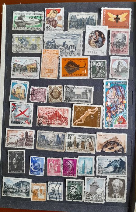 Znaczki różne zagraniczne