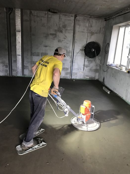 Полусухая стяжка пола/напівсуха стяжка підлоги/стяжка пола