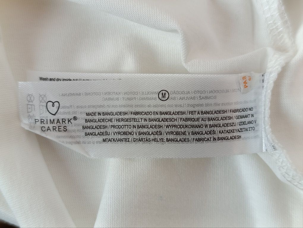 Koszulka Nirvana M Biała Krótka