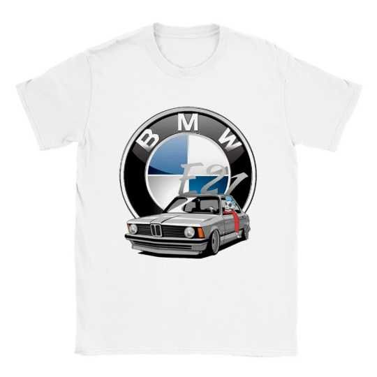 T-shirt 100% Algodão BMW E21