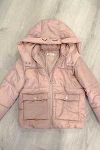 Курточка рожева H&M 9-10 років, 140 см