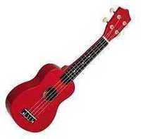 Ukulele Sopranowe Ever Play UK-21 czerwone