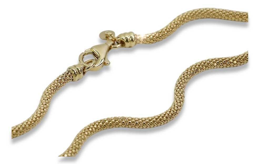 Złota bransoletka 14k 585 włoska Linka ażurowa cb075y Wrocław