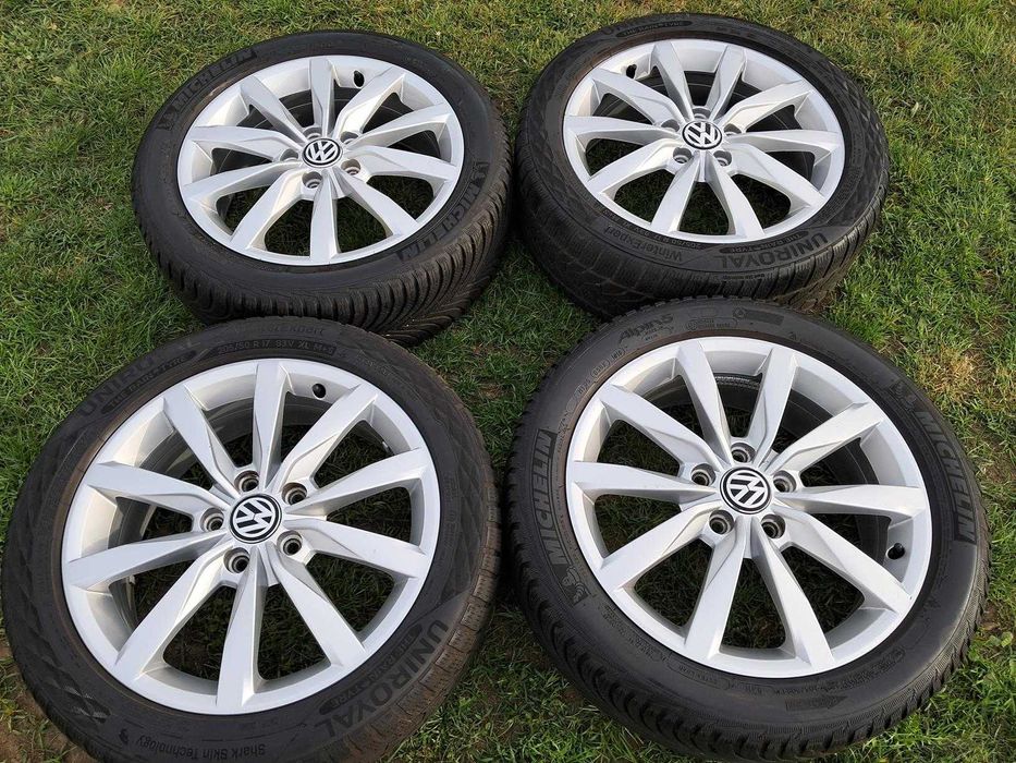 Felgi 17 VW GOLF 7 VII Koła zimowe 205 50 Caddy Volkswagen 5x112