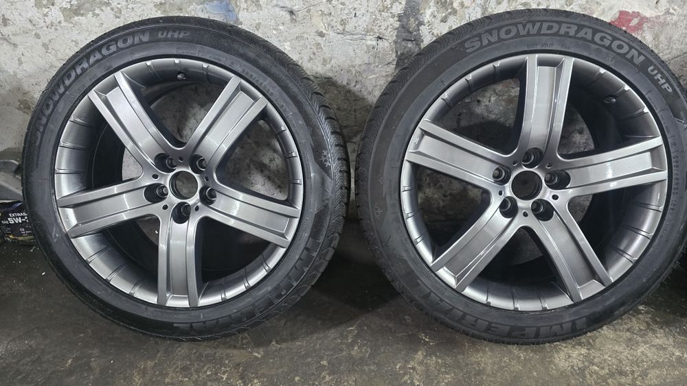 Диски легкосплавні  R20 5/120  ЕТ52 з зимовою резиною Touareg