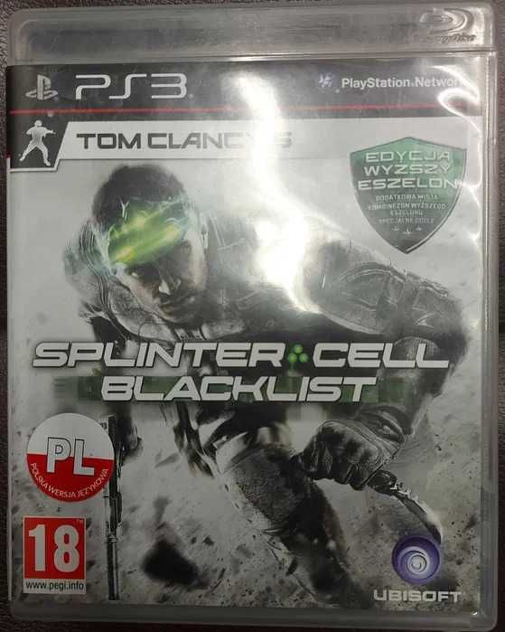 Gra Splinter Cell Blacklist PL PS3  Salon Canal+  Rajcza