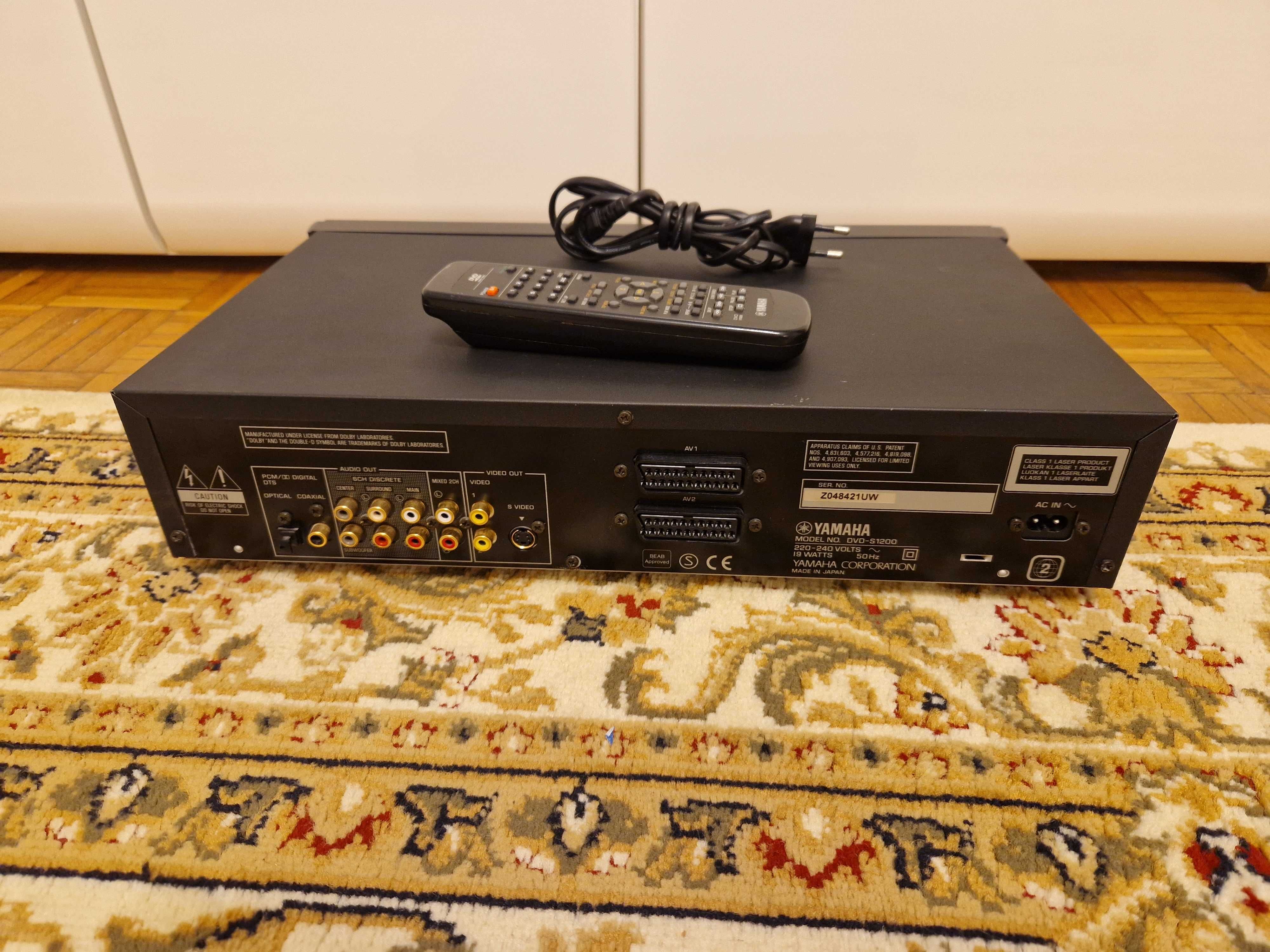 Odtwarzacza DVD Yamaha dvd-S1200 Pilo--UNIKAT
