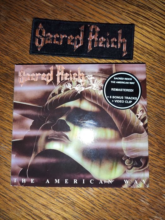 Sacred Reich - The american way, CD 2009, + naszywka, Kreator