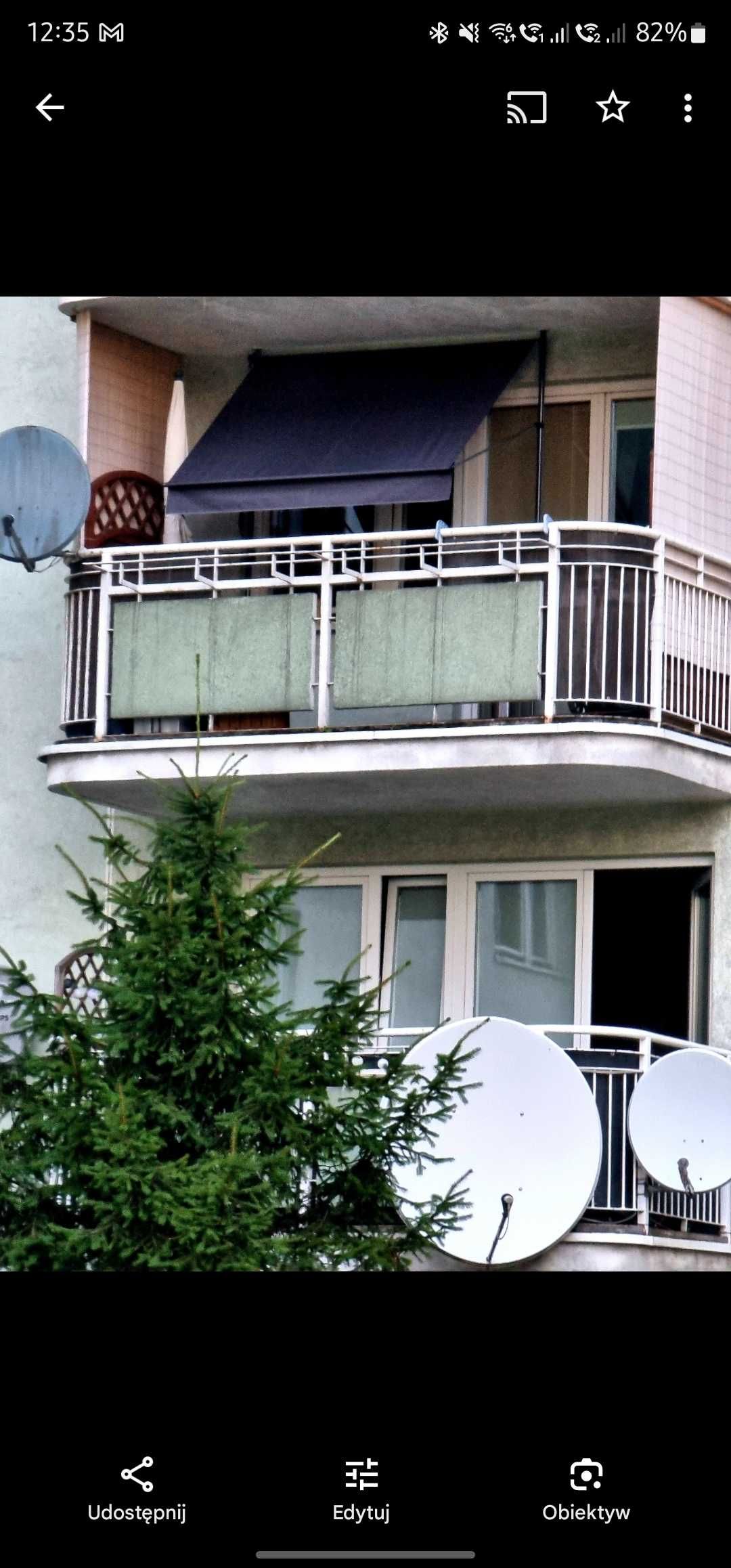 Markiza na balkon /taras