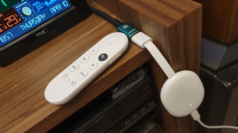 Odtwarzacz multimedialny Smart TV 4k Google Chromecast 4.0