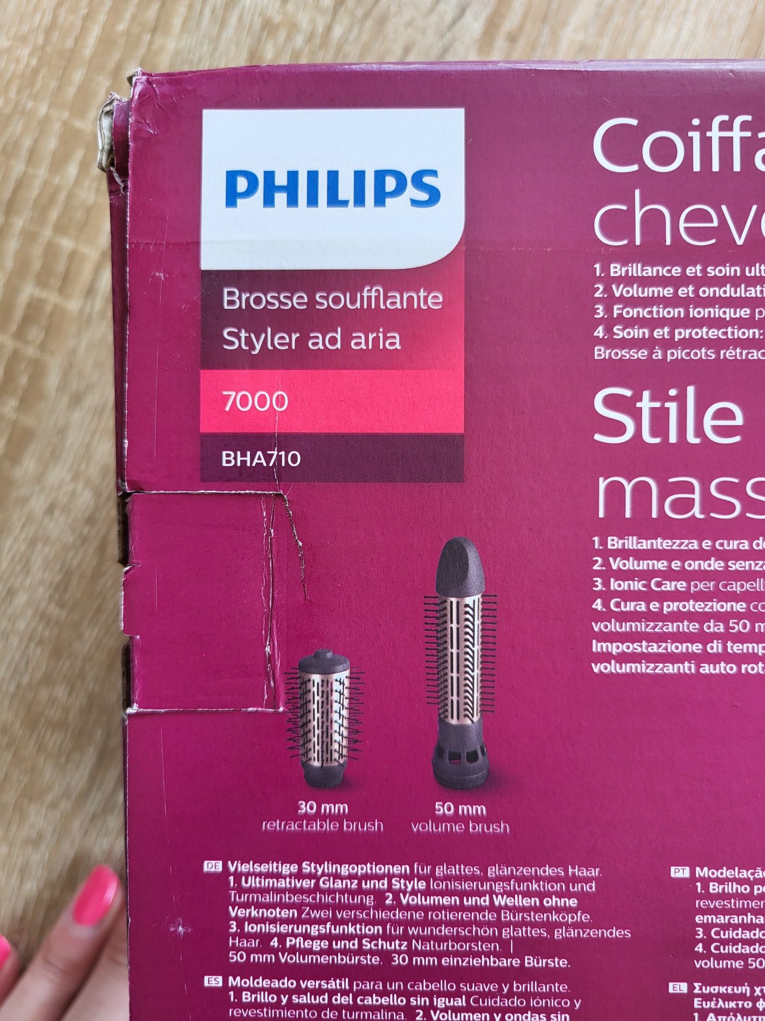 Lokówko-suszarka Philips Air Styler BHA710