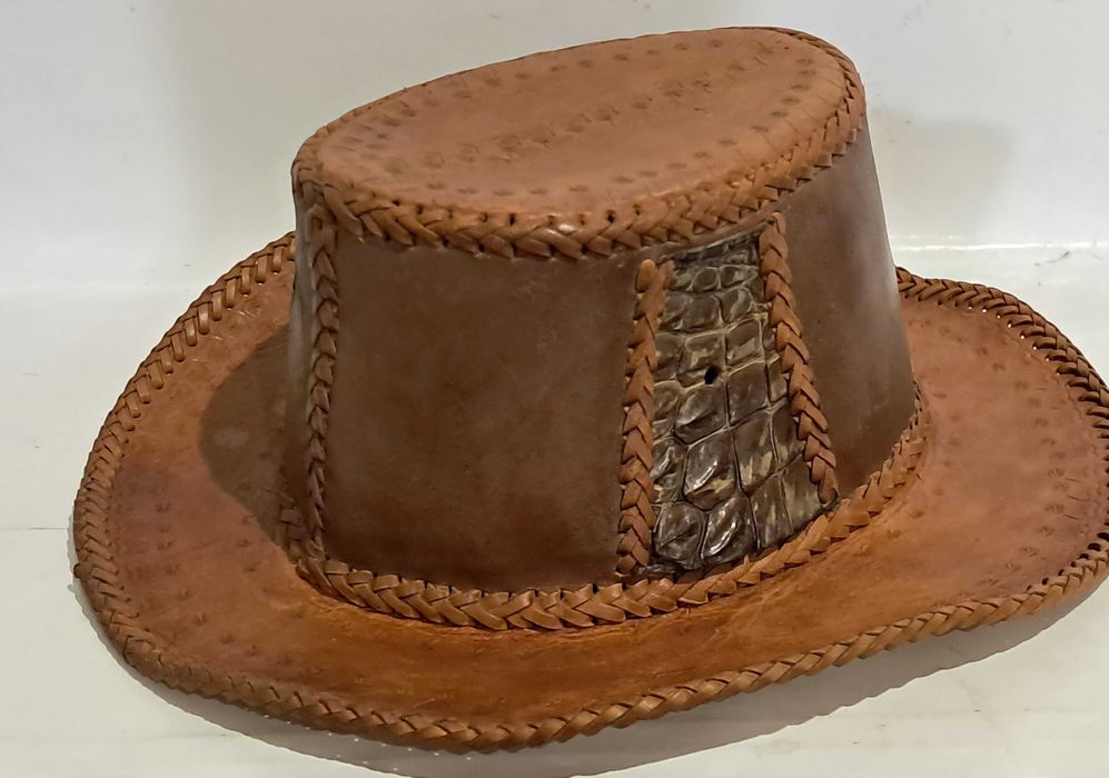 Kapelusz Kowbojski skórzany dla mężczyzny